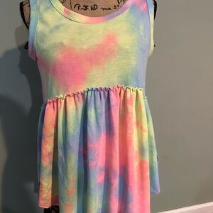 Small white birch tank top